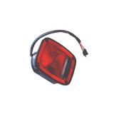 Omix Left Black Tail Lamp 76-80 Jeep CJ Models thumbnail 1