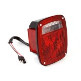Omix Left Black Tail Lamp 81-86 Jeep CJ Models thumbnail 1
