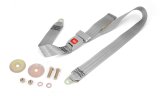 Omix Lap Seat Belt Gray 87-95 Jeep Wrangler YJ thumbnail 1