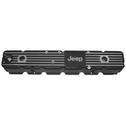 Omix 4.2L Aluminum Valve Cover with Jeep Logo thumbnail 3