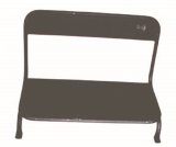 Omix Rear Seat Frame- 45-46 Willys CJ2A thumbnail 1