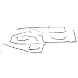 Omix Full Brake Line Set 72-73 Jeep CJ5 thumbnail 1