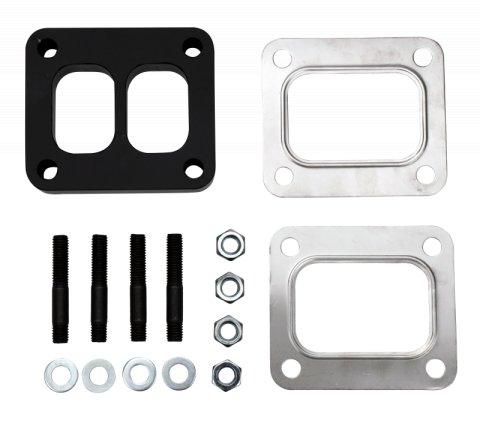Wehrli Universal T4 Spacer Plate Kit 0.5in w/Studs & Gaskets thumbnail 1