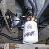 Wehrli 11-16 Chevrolet 6.6L Duramax FASS Fuel System Relocation Bracket (Crew Cab Only) thumbnail 3