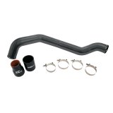 Wehrli 04.5-10 Chevrolet 6.6L LLY/LBZ/LMM Duramax Driver Side 3in Intercooler Pipe - Gloss White thumbnail 1