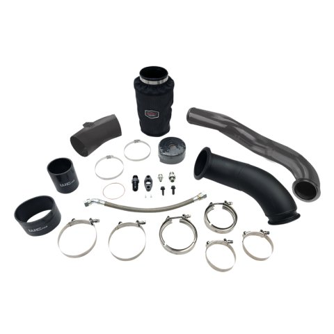 Wehrli 04.5-07 Dodge 5.9L Cummins S300 Turbo 2nd Gen Swap Kit (No Turbo/Manifold) - Gloss Black thumbnail 3