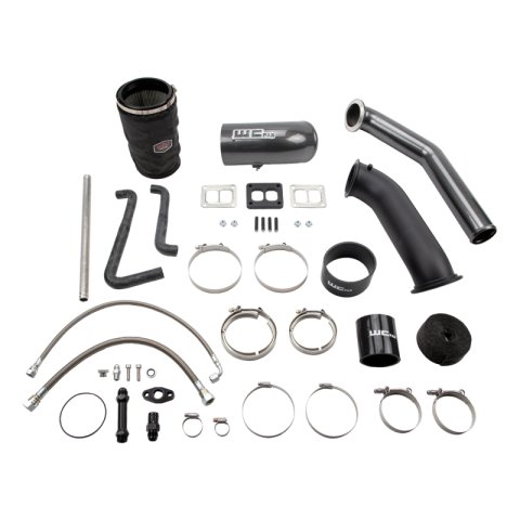 Wehrli 04.5-07 Dodge 5.9L Cummins S400 Turbo 2nd Gen Swap Kit (No Turbo/Manifold) - WCFab Grey thumbnail 5
