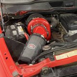 Wehrli 03-07 Dodge 5.9L Cummins S400 Twin Turbo Kit (No Turbo) - WCFab Red thumbnail 6