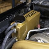 Wehrli 01-06 Chevrolet 6.6L LB7/LLY/LBZ Duramax Twin Turbo Style Coolant Tank Kit - Gloss Black thumbnail 4