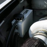 Wehrli 07.5-10 Chevrolet 6.6L LMM Duramax Twin Turbo Style Coolant Tank Kit - Gloss Black thumbnail 1