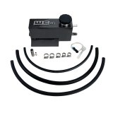 Wehrli 11-16 Chevrolet 6.6L LML Duramax Twin Turbo Style Coolant Tank Kit - Gloss Black thumbnail 3