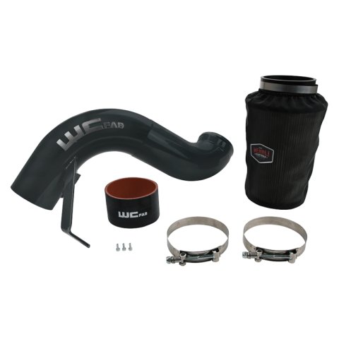 Wehrli 07.5-09 Dodge 6.7L Cummins 4in Intake Kit - Gloss Black thumbnail 3