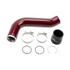 Wehrli 17-19 Chevrolet 6.6L L5P Duramax Passenger Side 3.5in Intercooler Pipe - WCFab Red thumbnail 2