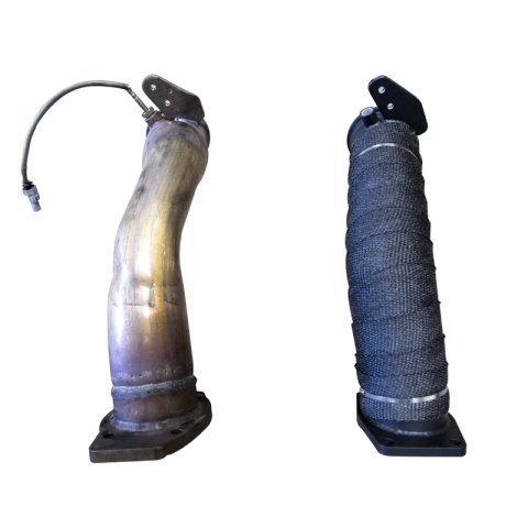 Wehrli 17-24 Chevrolet/GMC 6.6L L5P Duramax 3.5in Down Pipe thumbnail 7