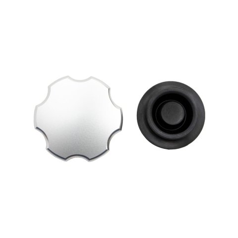 Wehrli 99-24 GM 1500/2500/3500 Billet Aluminum Brake Master Cylinder Cap - Clear Anodized thumbnail 2