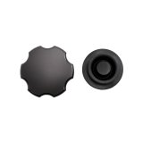 Wehrli 99-24 GM 1500/2500/3500 Billet Aluminum Brake Master Cylinder Cap - Black Anodized thumbnail 1