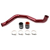 Wehrli 20-24 Chevrolet 6.6L L5P Duramax Driver Side 3in Intercooler Pipe - WCFab Red thumbnail 6