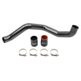 Wehrli 20-24 Chevrolet 6.6L L5P Duramax Driver Side 3in Intercooler Pipe - WCFab Grey thumbnail 1
