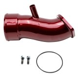 Wehrli 20-24 Chevrolet 6.6L L5P Duramax 3.5in Intake Horn w/PCV Port - WCFab Red thumbnail 1