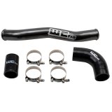 Wehrli 2020-2024 Chevrolet 6.6L L5P Duramax Upper Coolant Pipe - Gloss Black thumbnail 1