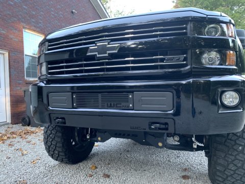 Wehrli 15-19 Chevrolet 2500/3500 Front Bumper Valance Filler Panel Kit w/Tow Hooks - Raw Finish thumbnail 6