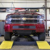 Wehrli 15-19 Chevrolet 2500/3500 Front Bumper Valance Filler Panel Kit w/Tow Hooks - Texture Black thumbnail 2