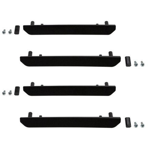 Wehrli 2020+ GMC 2500/3500HD Fender Flare Marker Light Delete Kit w/o Logo - Fine Texture Black thumbnail 3