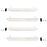 Wehrli 2020+ GMC 2500/3500HD Fender Flare Marker Light Delete Kit w/o Logo - Raw Finish thumbnail 1