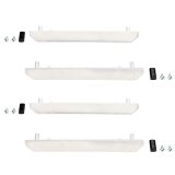 Wehrli 2020+ GMC 2500/3500HD Fender Flare Marker Light Delete Kit w/o Logo - Raw Finish thumbnail 2