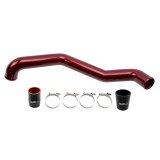 Wehrli 17-19 Chevrolet 6.6L L5P Duramax Driver Side 3in Intercooler Pipe - Cat Yellow thumbnail 1