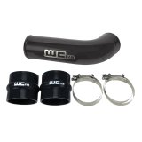 Wehrli 17-19 Chevrolet 6.6L L5P Duramax 4in Intake Pipe (Use w/OEM Air Box) - Chevy Orange thumbnail 1