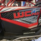 Wehrli 2019+ Honda Talon 1000X/R Front Lower Door Kit - Gloss White thumbnail 1