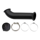 Wehrli 04.5-07 Dodge Ram Cummins 4in Down Pipe - w/High Mount S400 Turbo & 2nd Gen Manifold thumbnail 1