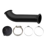 Wehrli 04.5-07 Dodge Ram Cummins 4in Down Pipe - w/High Mount S400 Turbo & 2nd Gen Manifold thumbnail 2