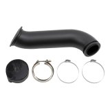 Wehrli 04.5-07 Dodge Ram Cummins 4in Down Pipe - w/High Mount S300 Turbo & 2nd Gen Manifold thumbnail 2