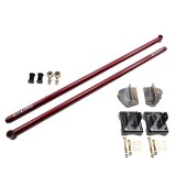 Wehrli 2011-2022 Ford Power Stroke RCLB/CCSB/SCSB 60in Traction Bar KIT WCFab Red thumbnail 1