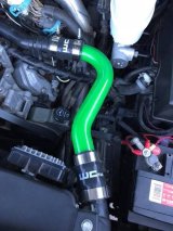 Wehrli 06-10 Chevrolet 6.6L LBZ/LMM Duramax Upper Coolant Pipe - Kiwi Green thumbnail 6