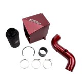 Wehrli 11-16 Chevrolet Duramax LML 4in Intake Kit - WCFab Red thumbnail 1