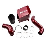 Wehrli 07.5-10 Chevrolet Duramax LMM 4in Intake Kit Stage 2 - WCFab Red thumbnail 1