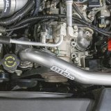 Wehrli 01-05 Chevrolet 6.6L LB7/LLY Duramax Thermostat Housing & Upper Coolant Pipe Kit - Gloss Blac thumbnail 5