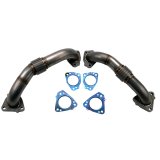 Wehrli 17-24 Chevrolet Duramax Billet Exhaust Manifold & Stainless Up Pipe Kit w/ Gaskets & Hardware thumbnail 3
