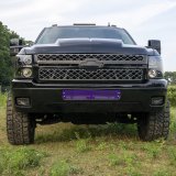 Wehrli 11-14 Chevrolet Silverado 2500/3500 HD / Duramax LML Bumper Grille - Gloss Black thumbnail 5