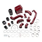 Wehrli 06-07 Chevrolet Duramax 6.6L LBZ Stage 2 High Flow Intake Bundle Kit - WCFab Red thumbnail 1