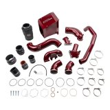 Wehrli 2007.5-2010 Chevrolet Duramax 6.6L LMM Stage 2 High Flow Intake Bundle Kit - WCFab Red thumbnail 1