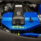 Wehrli 13-23 Dodge Cummins 6.7L Fabricated Aluminum Engine Cover - Bengal Blue thumbnail 4