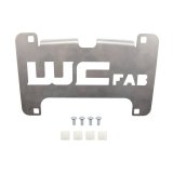 Wehrli 15-19 Chevy HD Lower Valance Filler Panel License Plate Mount Bracket thumbnail 1