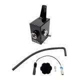Wehrli 17-19 Chevrolet L5P Duramax Twin Turbo Style Coolant Tank Kit - Gloss Black thumbnail 1