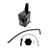 Wehrli 17-19 Chevrolet L5P Duramax Twin Turbo Style Coolant Tank Kit - Gloss Black thumbnail 2