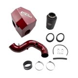 Wehrli 13-18 Cummins 6.7L Intake Kit 4in - WCFab Red thumbnail 1