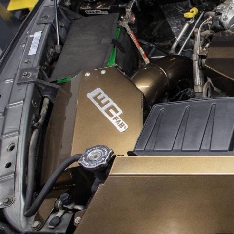 Wehrli 10-12 6.7L Cummins 4in. Intake Kit - Semi-Gloss Black thumbnail 6